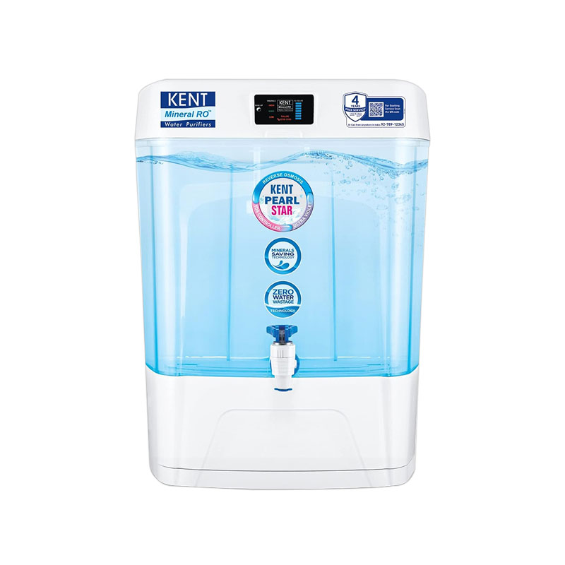 Picture of KENT Pearl Star 11 L RO + UV + UF + TDS Water Purifier  (White)